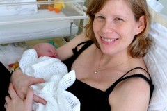 Day 3 - Toby with Mummy